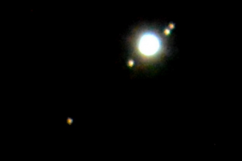 Jupiter and the Galilean moons